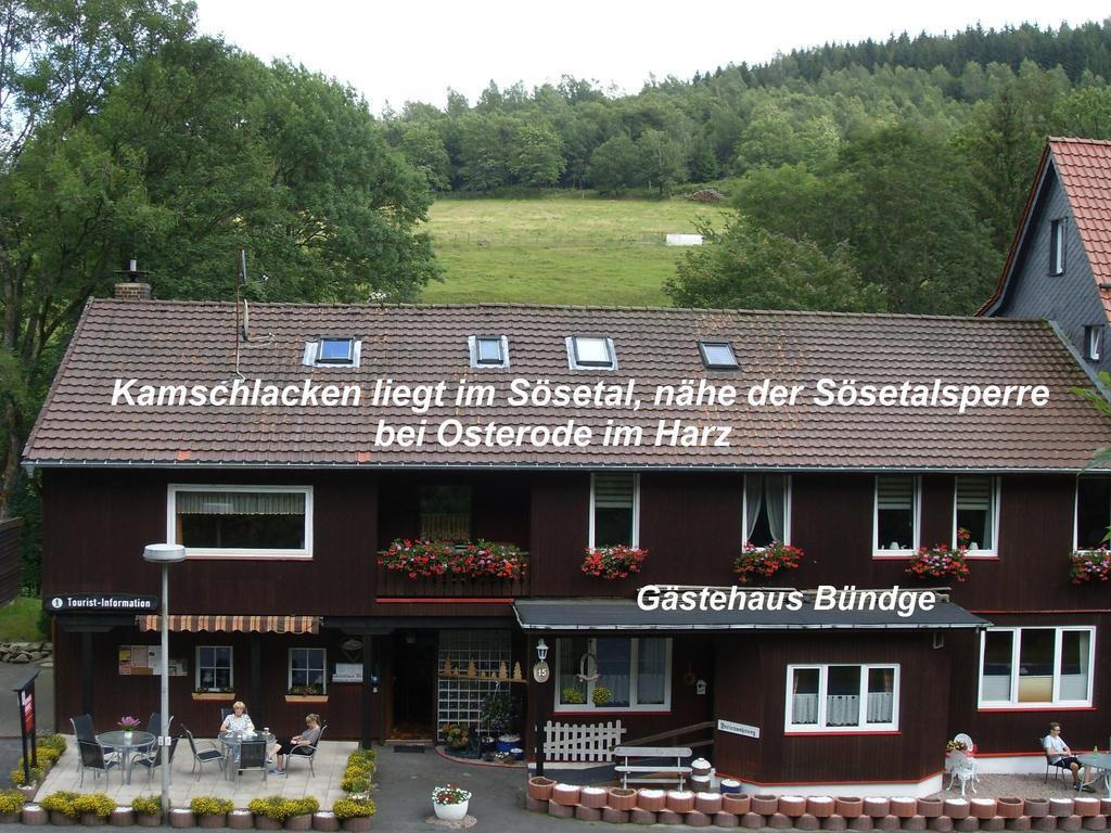 Gaestehaus Buendge Kamschlacken المظهر الخارجي الصورة