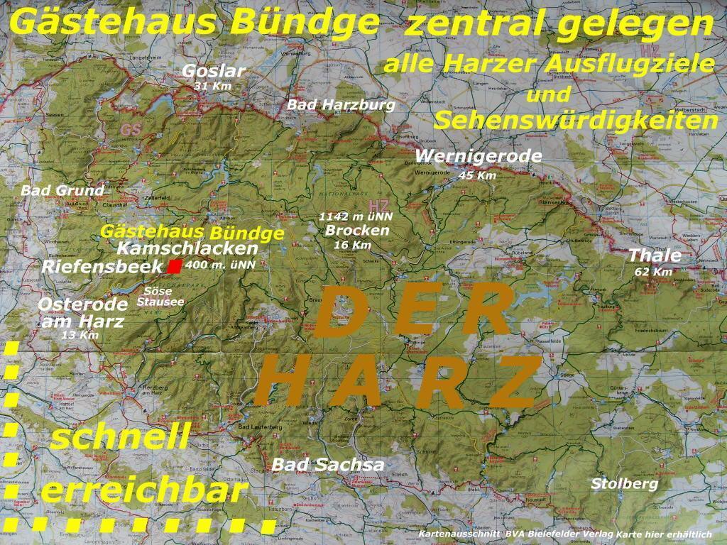 Gaestehaus Buendge Kamschlacken المظهر الخارجي الصورة